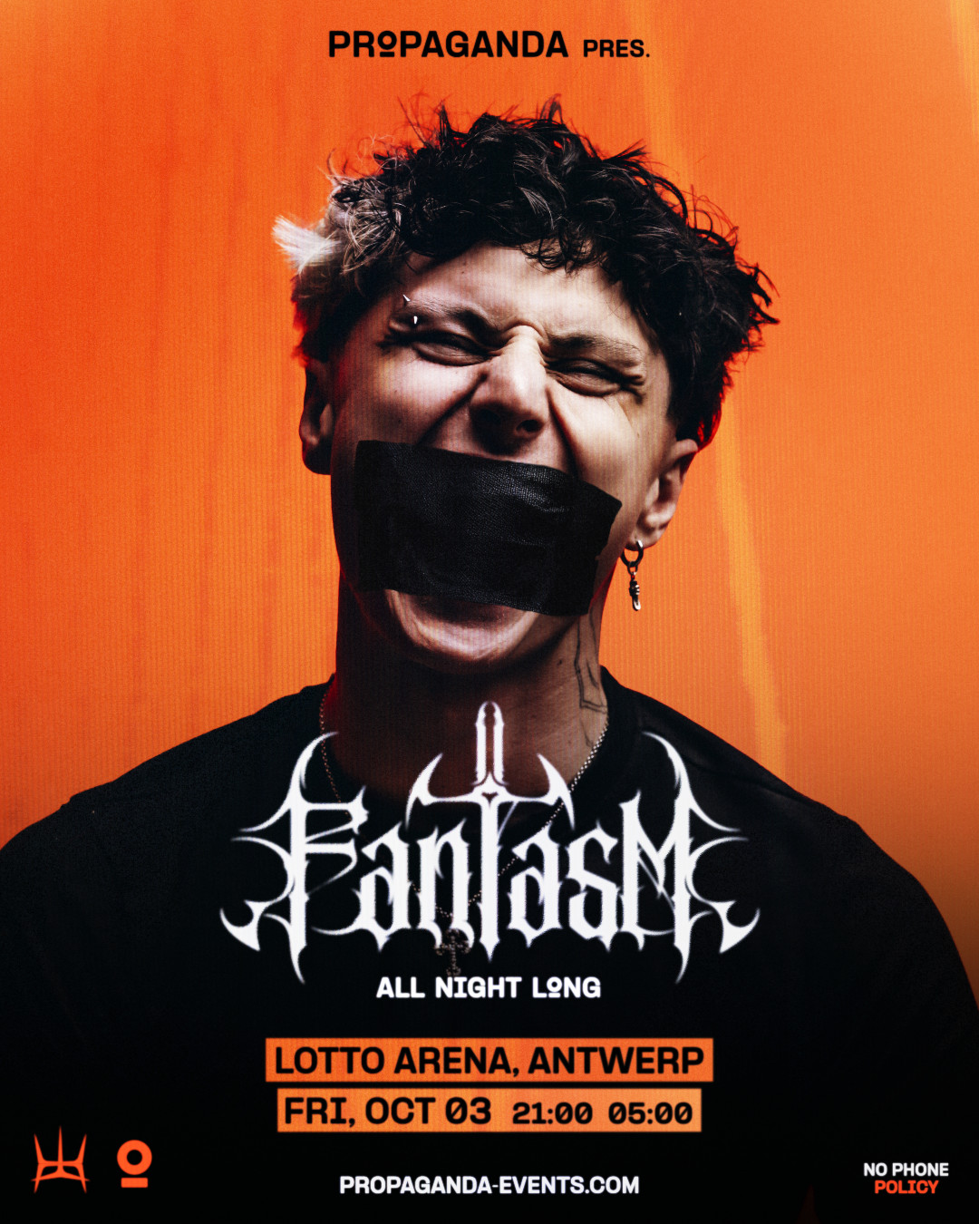 Fantasm - All Night Long - Lotto Arena Antwerp, Friday 3 October 2025